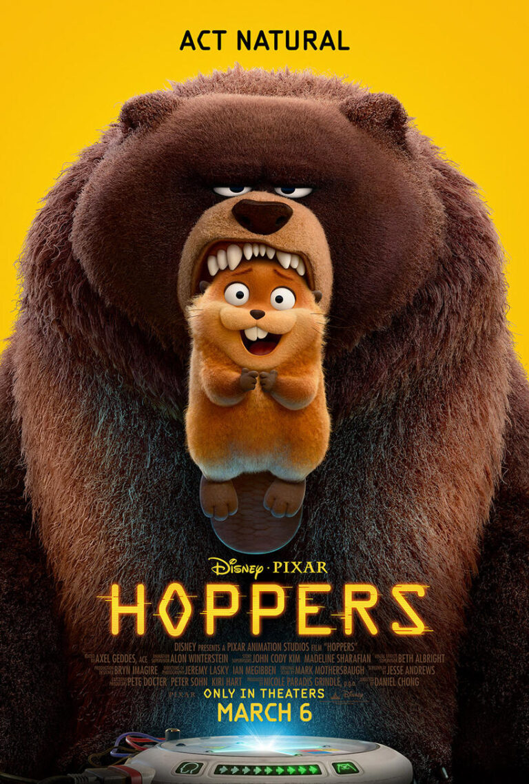 Poster art for Hoppers movie