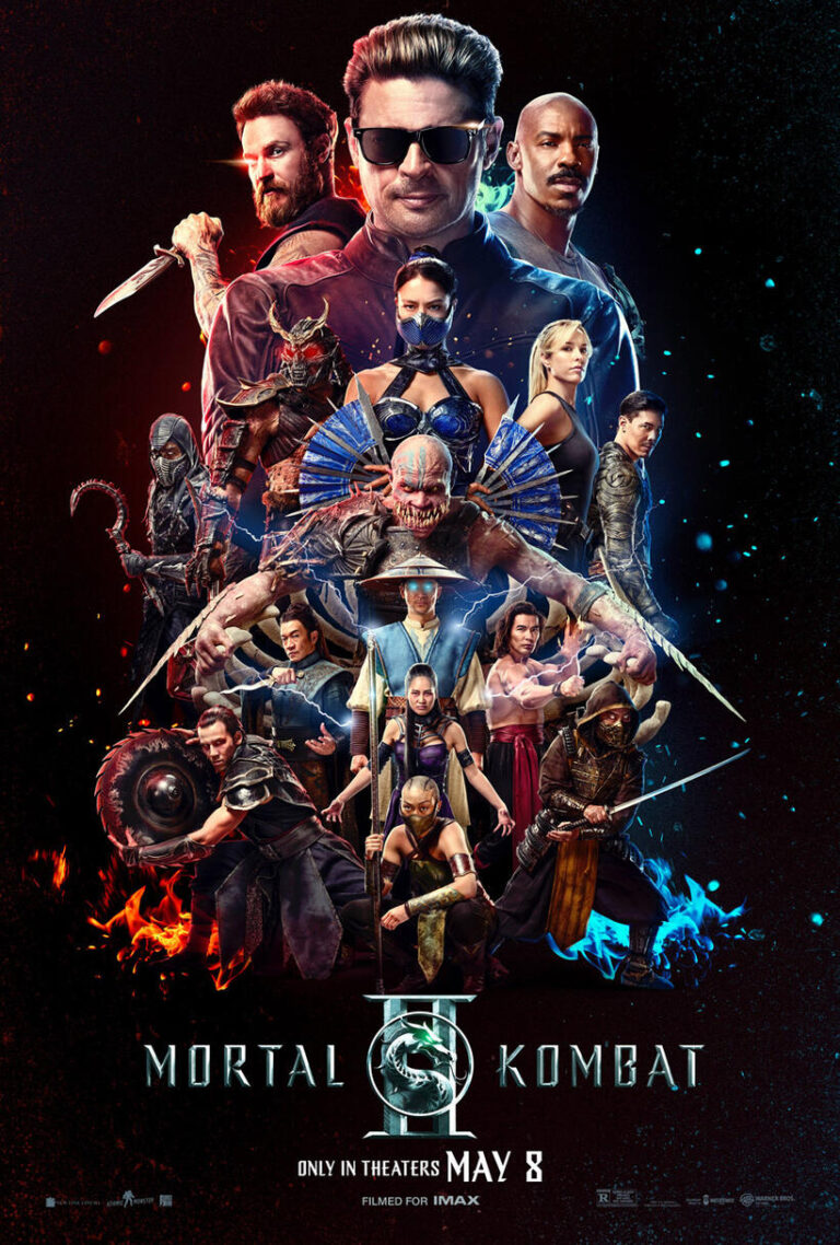 Poster art for "Mortal Kombat 2"