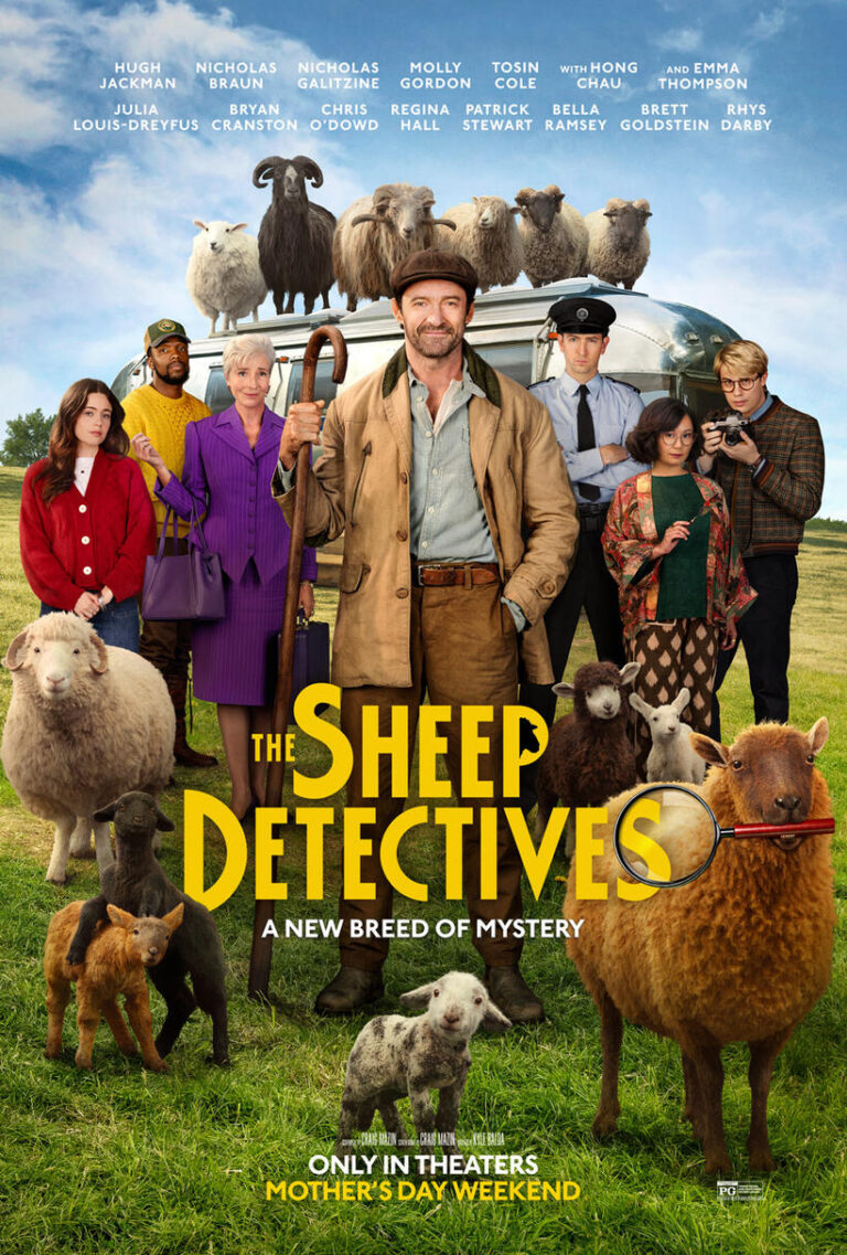 Poster art for "The Sheep Detectives"